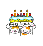 さちねこスタンプ2お祝いことば（個別スタンプ：29）
