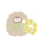 ふくろうのふくふくフクちゃん（個別スタンプ：1）