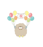 ふくろうのふくふくフクちゃん（個別スタンプ：4）