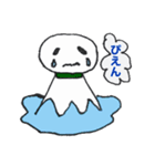 てるてるくんの日常使いスタンプ（個別スタンプ：6）