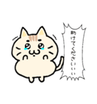 【日常】ぽちゃねこ敬語スタンプ（個別スタンプ：9）