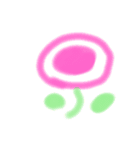 お絵描きが楽しくなった、こどものラクガキ（個別スタンプ：2）