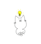 とりになりたいねこ（個別スタンプ：3）