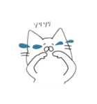 とりになりたいねこ（個別スタンプ：6）