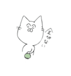 とりになりたいねこ（個別スタンプ：7）