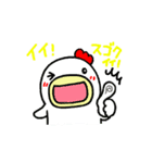 にわとりおかんステッカー Ver.1（個別スタンプ：5）