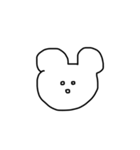 煽り気味なくま（個別スタンプ：13）