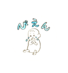 わんぱく赤ちゃん けんきのスタンプ（個別スタンプ：5）