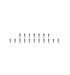 デカイ文字！！！！（個別スタンプ：18）