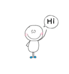 私の知ってる英語はこれ（個別スタンプ：1）