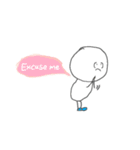 私の知ってる英語はこれ（個別スタンプ：3）