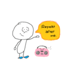 私の知ってる英語はこれ（個別スタンプ：8）