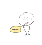 私の知ってる英語はこれ（個別スタンプ：18）