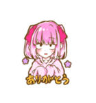 ツインテっ子(目が死んでる)（個別スタンプ：1）