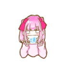 ツインテっ子(目が死んでる)（個別スタンプ：7）