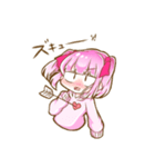 ツインテっ子(目が死んでる)（個別スタンプ：11）