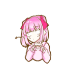 ツインテっ子(目が死んでる)（個別スタンプ：24）