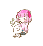ツインテっ子(目が死んでる)（個別スタンプ：36）