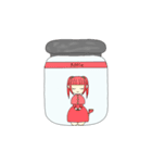 おねむな食べ物ちゃん（個別スタンプ：15）