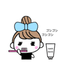 りぼんOLの休日（個別スタンプ：5）