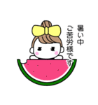 りぼんOLの休日（個別スタンプ：27）