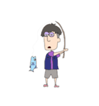 purple  boy（個別スタンプ：5）