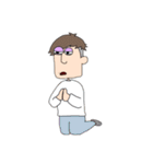 purple  boy（個別スタンプ：9）