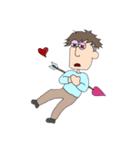purple  boy（個別スタンプ：13）