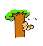 りすちゃん その1。（個別スタンプ：35）