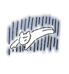 イロジロくんの友達、シロシロくん③（個別スタンプ：8）