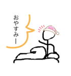 棒人間の日常 1（個別スタンプ：10）