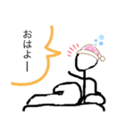棒人間の日常 1（個別スタンプ：24）