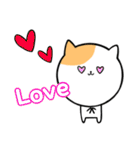 可愛い猫のスタンプ〜英語ver〜（個別スタンプ：4）