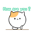 可愛い猫のスタンプ〜英語ver〜（個別スタンプ：8）