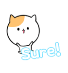 可愛い猫のスタンプ〜英語ver〜（個別スタンプ：14）