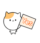 可愛い猫のスタンプ〜英語ver〜（個別スタンプ：16）