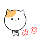 可愛い猫のスタンプ〜英語ver〜（個別スタンプ：18）