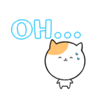 可愛い猫のスタンプ〜英語ver〜（個別スタンプ：30）