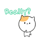 可愛い猫のスタンプ〜英語ver〜（個別スタンプ：33）