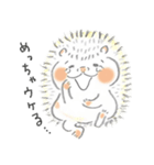 はりきりすぎのはりねずみさん（個別スタンプ：11）