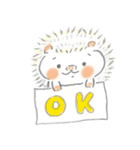 はりきりすぎのはりねずみさん（個別スタンプ：20）