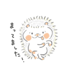 はりきりすぎのはりねずみさん（個別スタンプ：37）