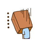 紙袋をかぶった子（個別スタンプ：25）