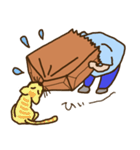 紙袋をかぶった子（個別スタンプ：28）