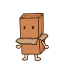 紙袋をかぶった子（個別スタンプ：40）
