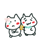 Everyday でぶねこちゃんず！言葉無し編（個別スタンプ：16）