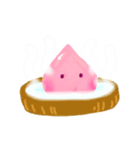 ほどよくかわいいもも（個別スタンプ：6）