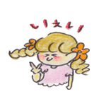 ましゅまろ少女（個別スタンプ：3）