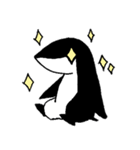 ぺんぎんのシンプルスタンプ（個別スタンプ：4）
