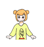 お魚ガールズ（個別スタンプ：10）
